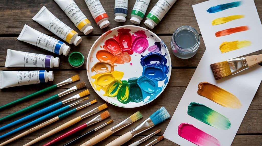 Beste Acrylfarbentypen für Anfänger